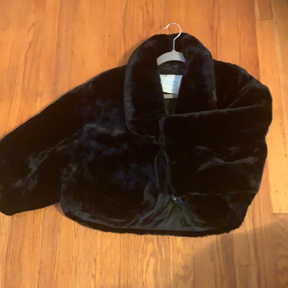 United colors of Benetton faux fur